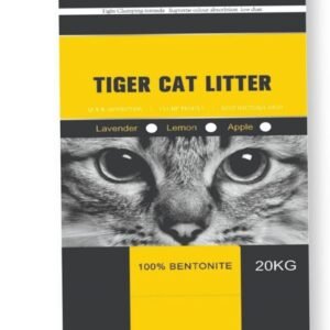 Tiger Cat Litter ® (20kg) Premium Ultra Clumping O cat Litter رمل فضلات القطط