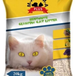 07store Maxima Plus Bentonite Clumoing Cat Litter (20kg) Scented (Lavender)