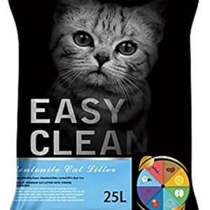 Emily Pets Fresh Scented Clumping Cat Litter 100% Natural Bentonite (25L) Scented (Lavender)