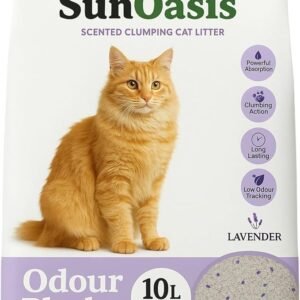 Emily Pets Sun Oasis Ultra Clumping Cat Litter (Lavender 10L)