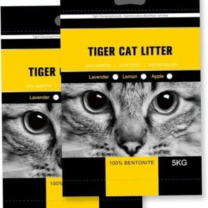 Tiger Cat Litter® (10 kg) Premium Ultra Clumping OCat Litter رمل فضلات القطط